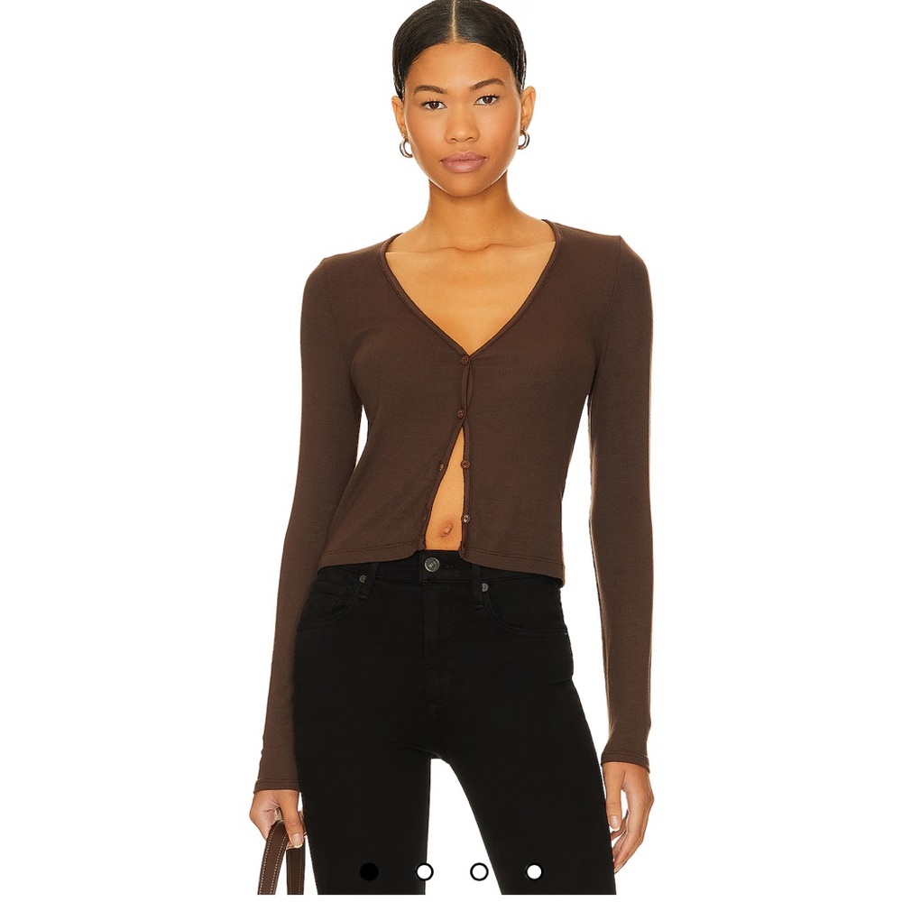 LA Made Sweet V cardi